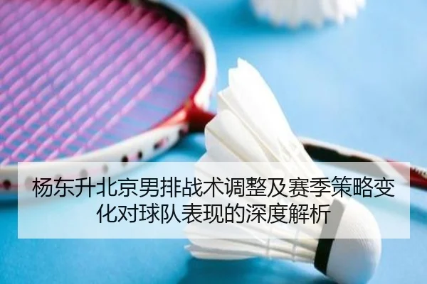 杨东升北京男排战术调整及赛季策略变化对球队表现的深度解析